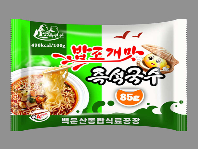 Scallop flavored instant noodles (85g)